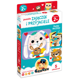 CzuCzu Puzzle Do Pary Zajączek i Przyjaciele 24m+ 92979