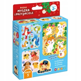 CzuCzu Puzzle Myszka i Przyjaciele Edukacyjna Układanka 2+ 93792