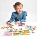 CzuCzu Puzzle Pojazdy Małe i Duże Samochody 2+ 93785