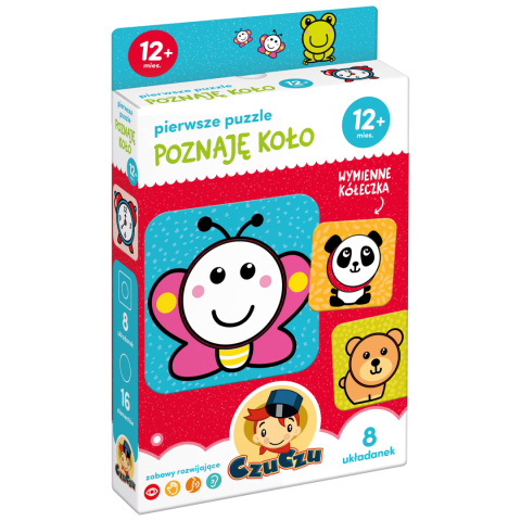 CzuCzu Pierwsze Puzzle Poznaję Koło 12m+ 92955 CzuCzu Pierwsze Puzzle Poznaję Koło 12m+ 92955