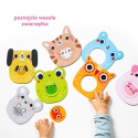 CzuCzu Moje Puzzle z Dziurką Zwierzątka 12msc+ 93761