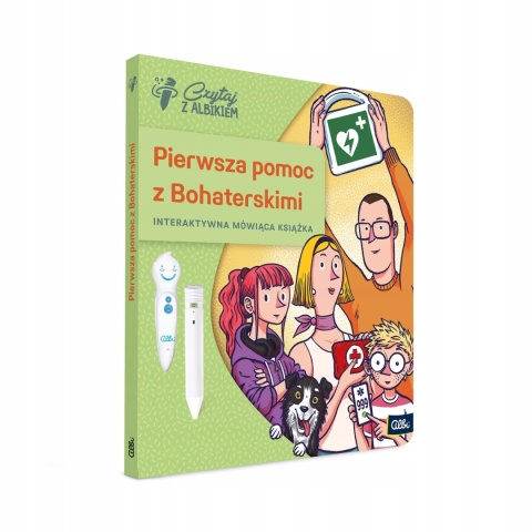 Czytaj Z Albikiem Pierwsza Pomoc z Bohaterskimi Książka Albi