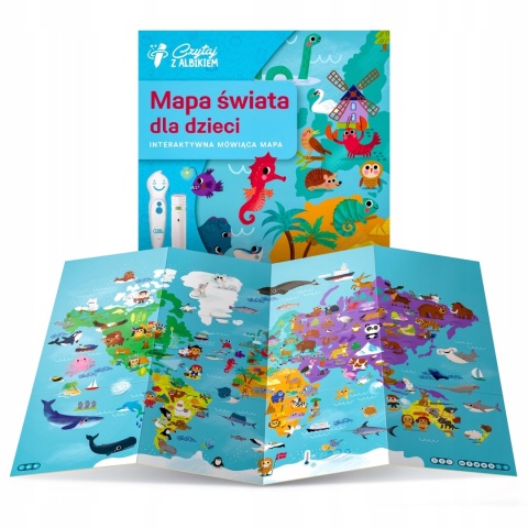 Czytaj Z Albikiem Mapa Świata dla Dzieci Interaktywna Mówiąca Mapa Czytaj Z Albikiem Mapa Świata dla Dzieci Interaktywna Mówiąca Mapa