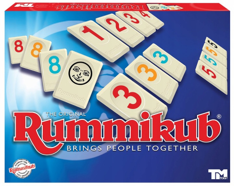 Gra Rummikub Gra Planszowa PL Tm Toys LMD4602 Gra Rummikub Gra Planszowa PL Tm Toys LMD4602