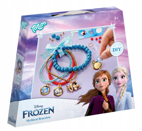 Disney Frozen Kraina Lodu Stwórz Własne Bransoletki z Charmsami Totum Disney Frozen Kraina Lodu Stwórz Własne Bransoletki z Charmsami Totum