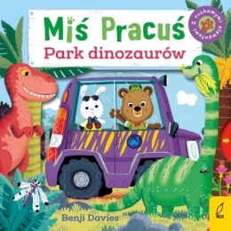 Miś Pracuś Park Dinozaurów Ruchome Elementy Wilga