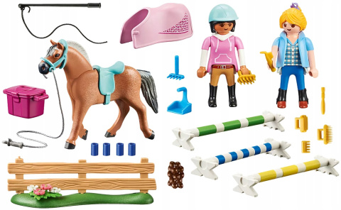 Playmobil 71242 Zestaw Country Nauka Jazdy Konnej Playmobil 71242 Zestaw Country Nauka Jazdy Konnej