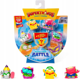 Super Zings Things Zestaw Kazoom Power Battle 5 Pak Srebrna Figurka