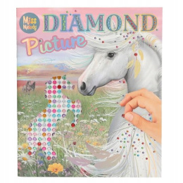 TOP MODEL Horse Koń Szkicownik Diamentowy z Naklejkami 13484