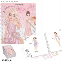 TOP MODEL Szkicownik Dress Me Up Naklejki Glam Look 13583