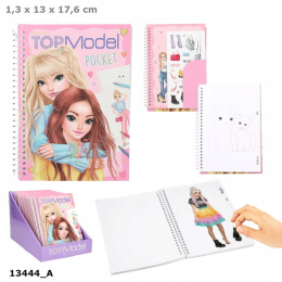 TOP MODEL Szkicownik Podręczny z Naklejkami Kieszonkowy Pocket 13444