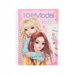 TOP MODEL Szkicownik Podręczny z Naklejkami Kieszonkowy Pocket 13444