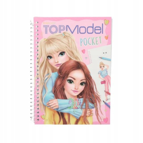 TOP MODEL Szkicownik Podręczny z Naklejkami Kieszonkowy Pocket 13444