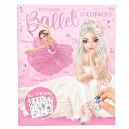 TOP MODEL ZESTAW STICKERWORLD BALET 110 NAKLEJEK 13610