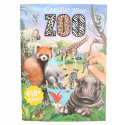 TOP MODEL Zestaw Zoo z NAKLEJKAMI 410 naklejek 13607