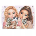 Top Model Szkatułka na Kod na Biżuterię Lusterko Cat Love 13578
