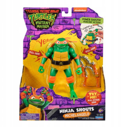 Wojownicze Żółwie Ninja Zestaw Figurka Michelangelo Dźwięk