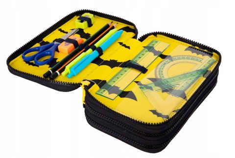 Coolpack Piórnik Trzykomorowy z Wyposażeniem Jumper 3 Darker Night 680