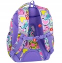 Coolpack Plecak Dwukomorowy dla Klas 1-3 Jerry Pastel Hearts F029832