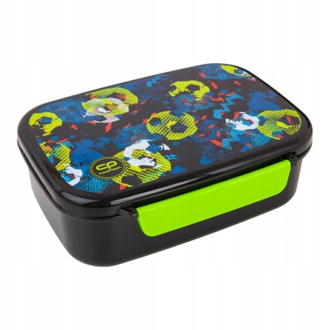 Coolpack Śniadaniówka LunchBox z Przegródką Foodyx Football Blue Z18336