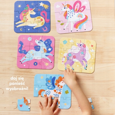 CzuCzu Puzzle Baśniowe Jednorożce 3+ 94195
