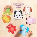 CzuCzu Moje Pierwsze Puzzle Zwierzątka 15m+ 12m+ 94140