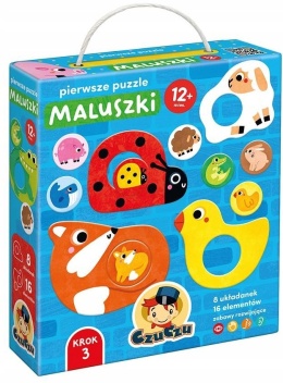 CzuCzu Pierwsze Puzzle dla Dzieci Maluszki 12m+ 94058