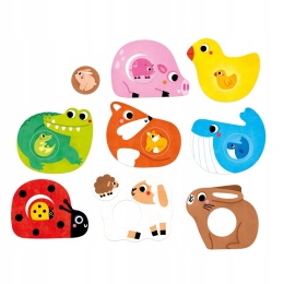 CzuCzu Pierwsze Puzzle dla Dzieci Maluszki 12m+ 94058