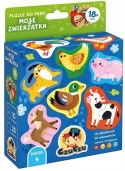 CzuCzu Puzzle Do Pary Moje Zwierzątka 18m+ 94157