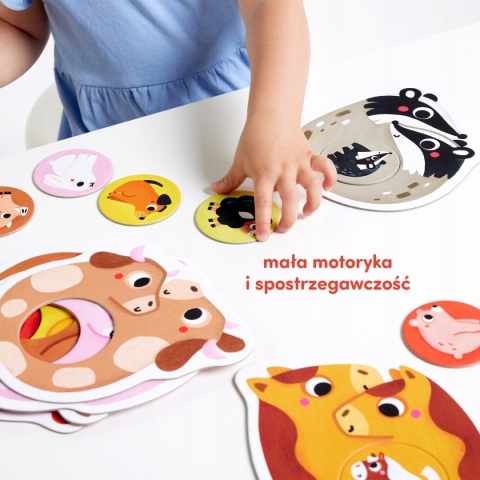 CzuCzu Pierwsze Puzzle Rodzinki dla Dzieci 15m+ 94065