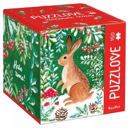 CzuCzu Puzzlove Puzzle Rodzinne Zima Cisza 150 elementów 93563