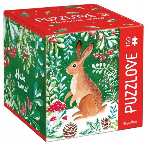 CzuCzu Puzzlove Puzzle Rodzinne Zima Cisza 150 elementów 93563