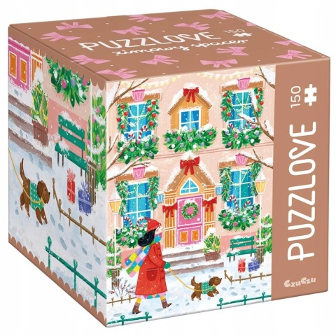 CzuCzu Puzzlove Puzzle Rodzinne Zimowy Spacer 150 elementów 93594