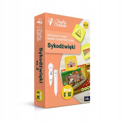 Czytaj Z Albikiem Gra Memo Logopedyczne Sykodźwięki cz. 2 Albi