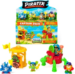 Piratix Zestaw Crazy Jungle Seria 3 Captain Pack Captain Pharaonix