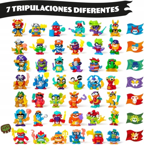 Piratix Saszetka Niespodzianka Crazy Jungle- 1 Figurka z Akcesorium