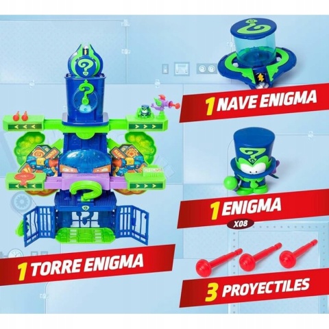 Super Zings Things Kazoom Power Enigma Tower Wieża Enigmy