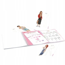 TOP MODEL Szkicownik Projektantki Fashion Designer 13582