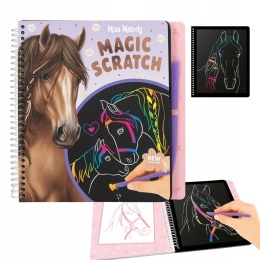 TOP MODEL Zdrapywanka Magic Stratch Konie Miss Melody 13267