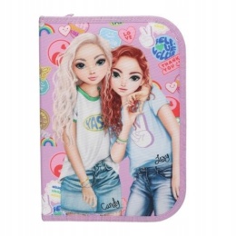 Top Model Piórnik Rozkładany z Wyposażeniem Girl Power 13284