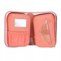 Top Model Piórnik Rozkładany z Wyposażeniem Girl Power 13284