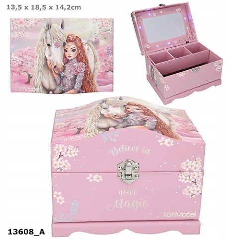 Top Model Szkatułka na Kod z Podświetlaniem Viva Violet 13608