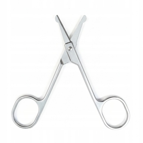 BocioLand Bezpieczne Nożyczki dla Dzieci ze Stali Nierdzewnej 0m+