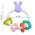 BocioLand Gryzak Sensoryczny Silikonowy dla Niemowląt Króliczek