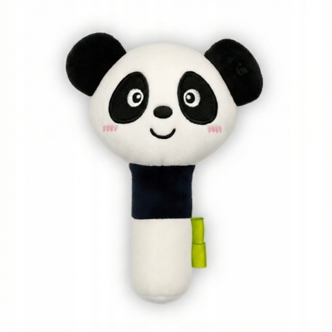 BocioLand Piszczek Sensoryczny Kontrastowy Panda Dla Niemowląt