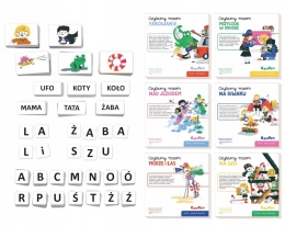 CzuCzu Czytamy Razem Zestaw do Nauki Czytania 2-5 lat 01416