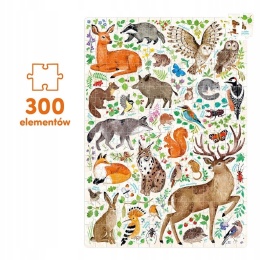 CzuCzu Puzzle Odkrywcy Dzika Przyroda 300 elementów 7+ 94478