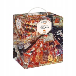 CzuCzu Puzzlove Puzzle Rodzinne Miasto Gdańsk 1000 elementów 94560
