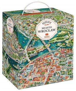 CzuCzu Puzzlove Puzzle Rodzinne Miasto Wrocław 1000 elementów 94119