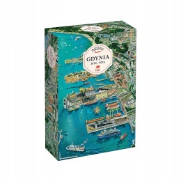 CzuCzu Puzzlove Puzzle Rodzinne Miasto Gdynia 150 elementów 94768